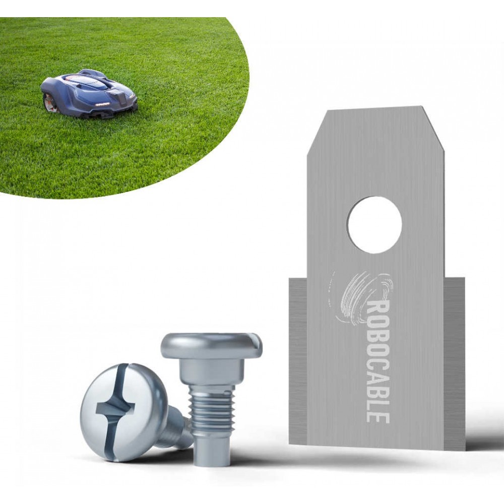 NOŻE, OSTRZA ZAMIENNE DO ROBOTÓW KOSZĄCYCH HUSQVARNA | GARDENA | MCCULLOCH | FLYMO | TELSING | YARDFORCE | 6 szt.